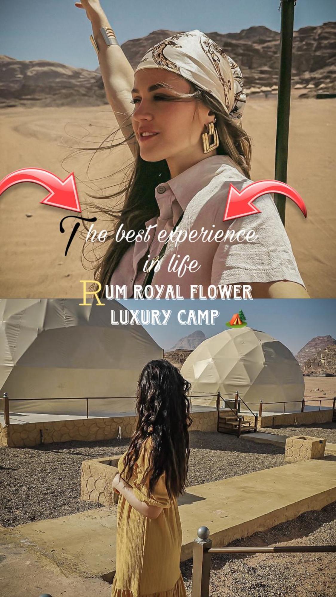 Rum Royal Flower Luxury Camp 와디럼 외부 사진
